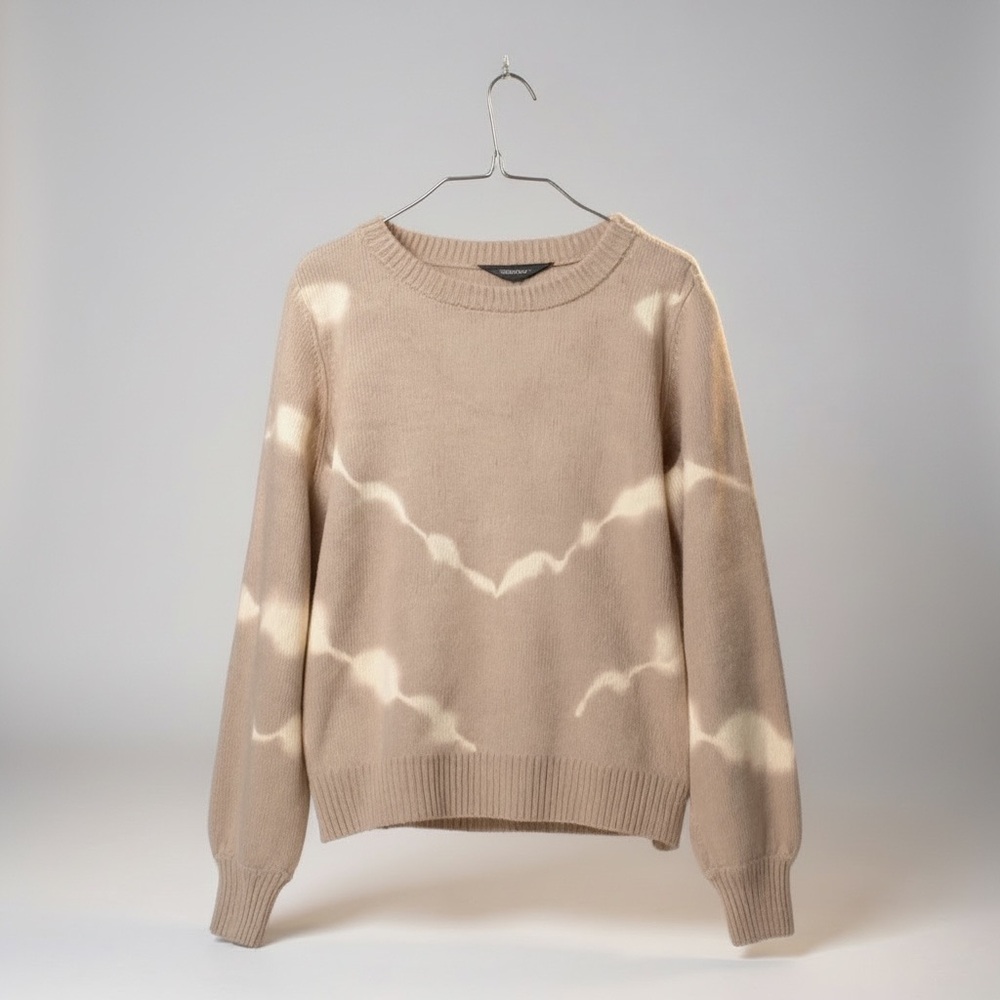 Women's Simply Vera Vera Wang Crewneck Tie-Dye Sweater, Size Medium